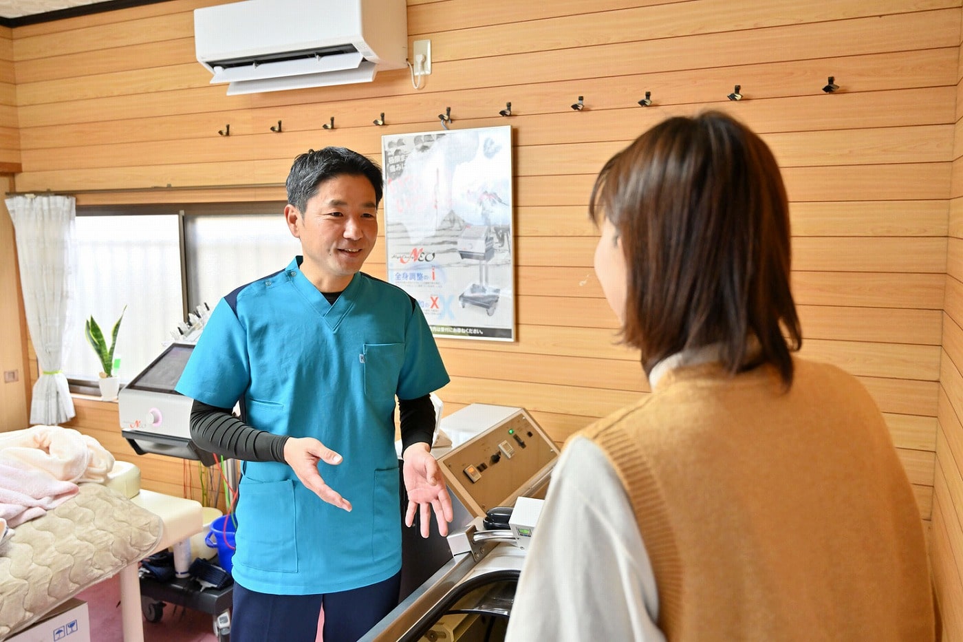 豊嶋先生とお客様